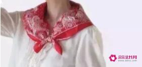 长围巾的各种围法图解