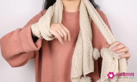 围巾的各种系法图解