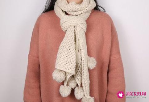 围巾的各种系法图解