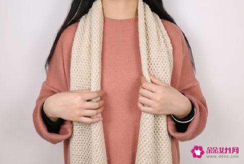 围巾的各种系法图解