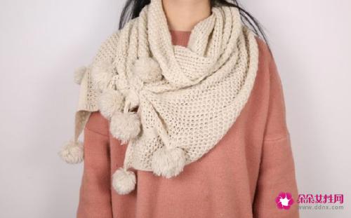 围巾的各种系法图解