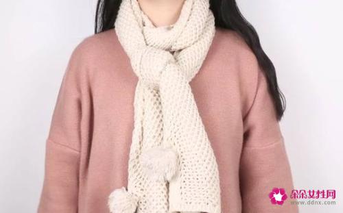 围巾的各种系法图解