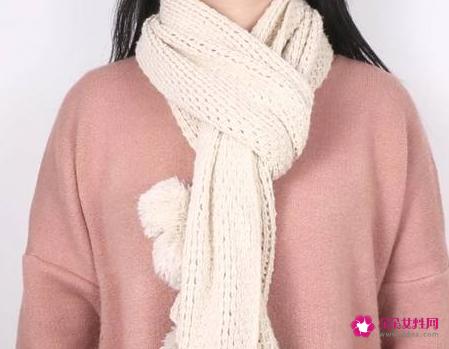 围巾的各种系法图解