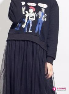 黑纱裙配什么上衣