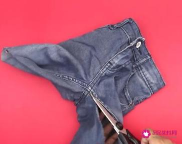 废旧牛仔裤各种改造