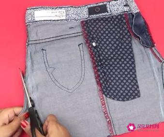 废旧牛仔裤各种改造