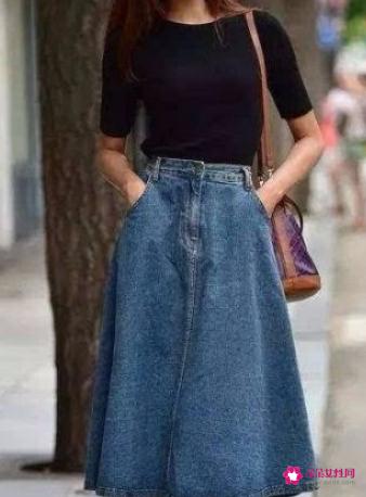 长裙搭配上衣指南