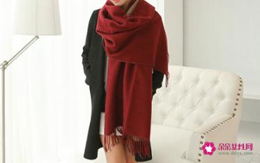 围巾的各种围法韩系学生