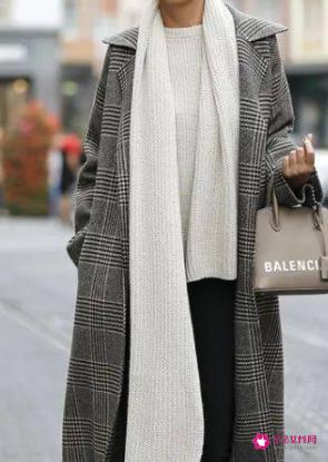 围巾的各种围法韩系学生