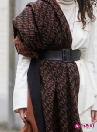 围巾的各种围法韩系学生