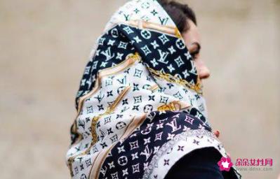 围巾的各种围法韩系学生