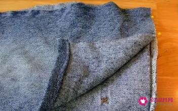 手工diy旧牛仔裤改包包