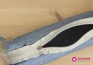 手工diy旧牛仔裤改包包