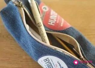 手工diy旧牛仔裤改包包