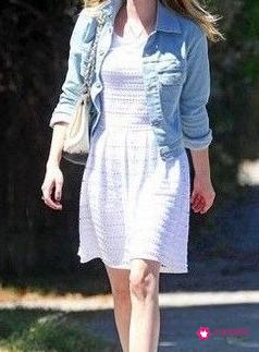 蕾丝连衣裙怎么搭配