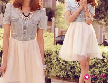 蕾丝连衣裙怎么搭配