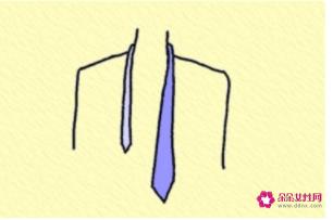 领带打法步骤温莎结