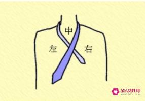 领带打法步骤温莎结