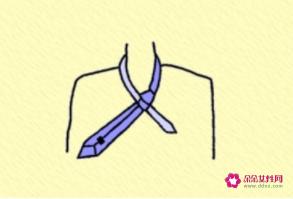 领带打法步骤温莎结