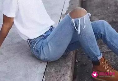 牛仔裤的穿搭