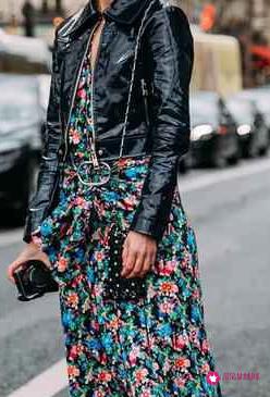 秋冬季连衣裙怎么搭配衣服