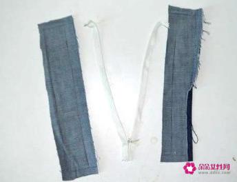 旧牛仔裤的废物利用