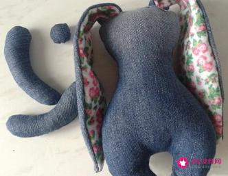 旧牛仔裤的废物利用