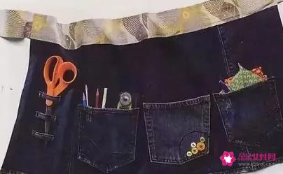 旧牛仔裤的废物利用
