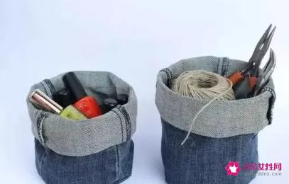 旧牛仔裤的废物利用