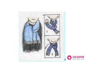 围巾的各种围法图片教程