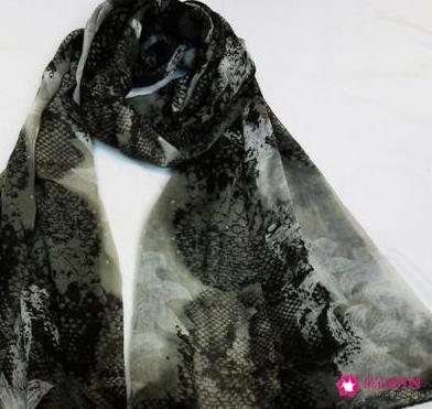 韩式围巾的各种围法