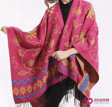 韩式围巾的各种围法