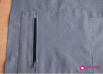 牛仔裤改造小包包图解