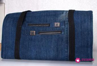 牛仔裤改造小包包图解