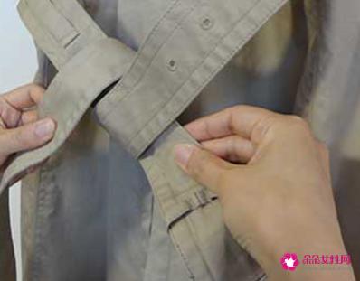 各种腰带的系法图解背后