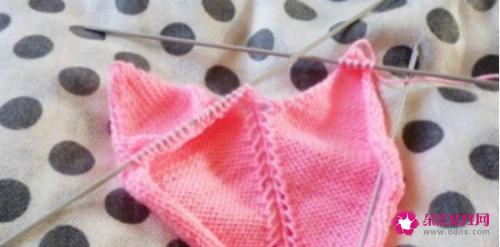 兔子帽子的编织方法图解