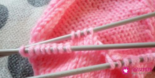 兔子帽子的编织方法图解