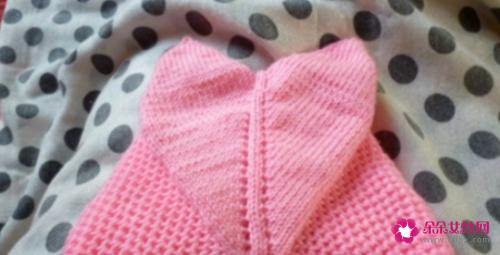 兔子帽子的编织方法图解