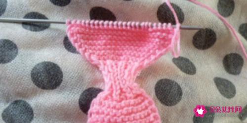 兔子帽子的编织方法图解