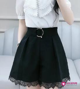蕾丝裤搭配什么衣服