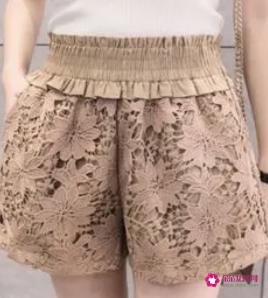蕾丝裤搭配什么衣服