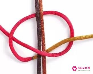 手链编织教程红绳