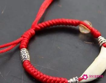 手链编织教程红绳