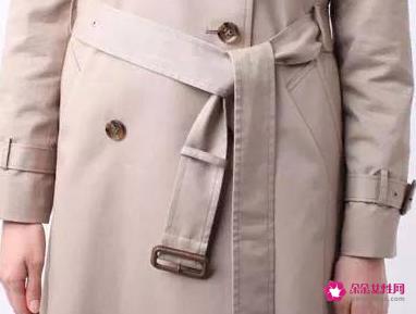 各种腰带的系法图解 大衣