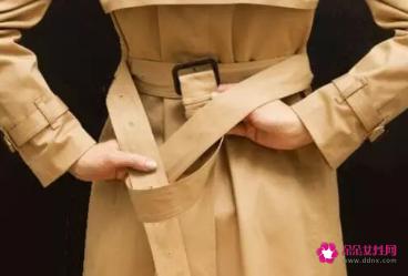 各种腰带的系法图解 大衣