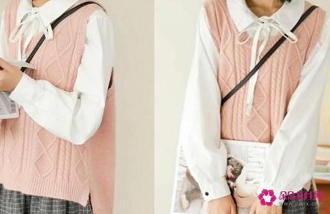 针织马甲怎么搭配的