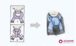 围巾怎么系好看方法大全