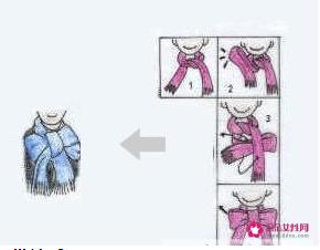 围巾怎么系好看方法大全
