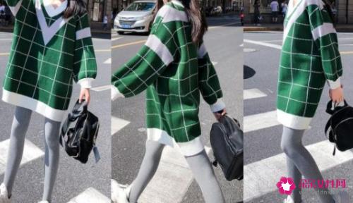 女式休闲毛衣宽松版