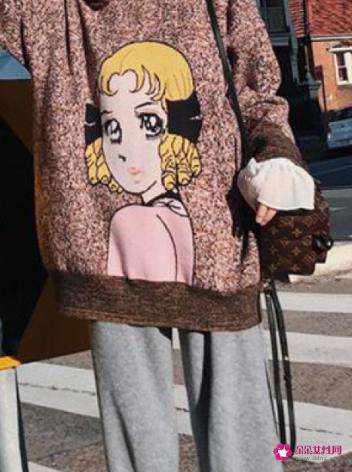 女式休闲毛衣宽松版